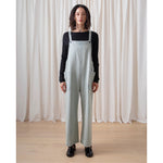 overall jumper in light denim