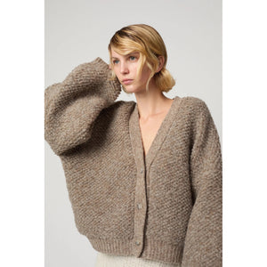 tristan cardigan in deer