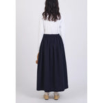 amy skirt in dark navy