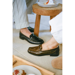 elian loafer in chestnut