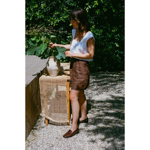 elian loafer in chestnut