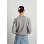 sweatshirt in grey heather