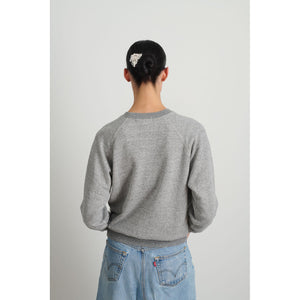 sweatshirt in grey heather