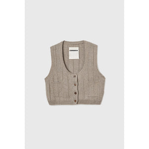 Cotton waistcoat fashion for ladies