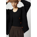 amelia cardigan in black