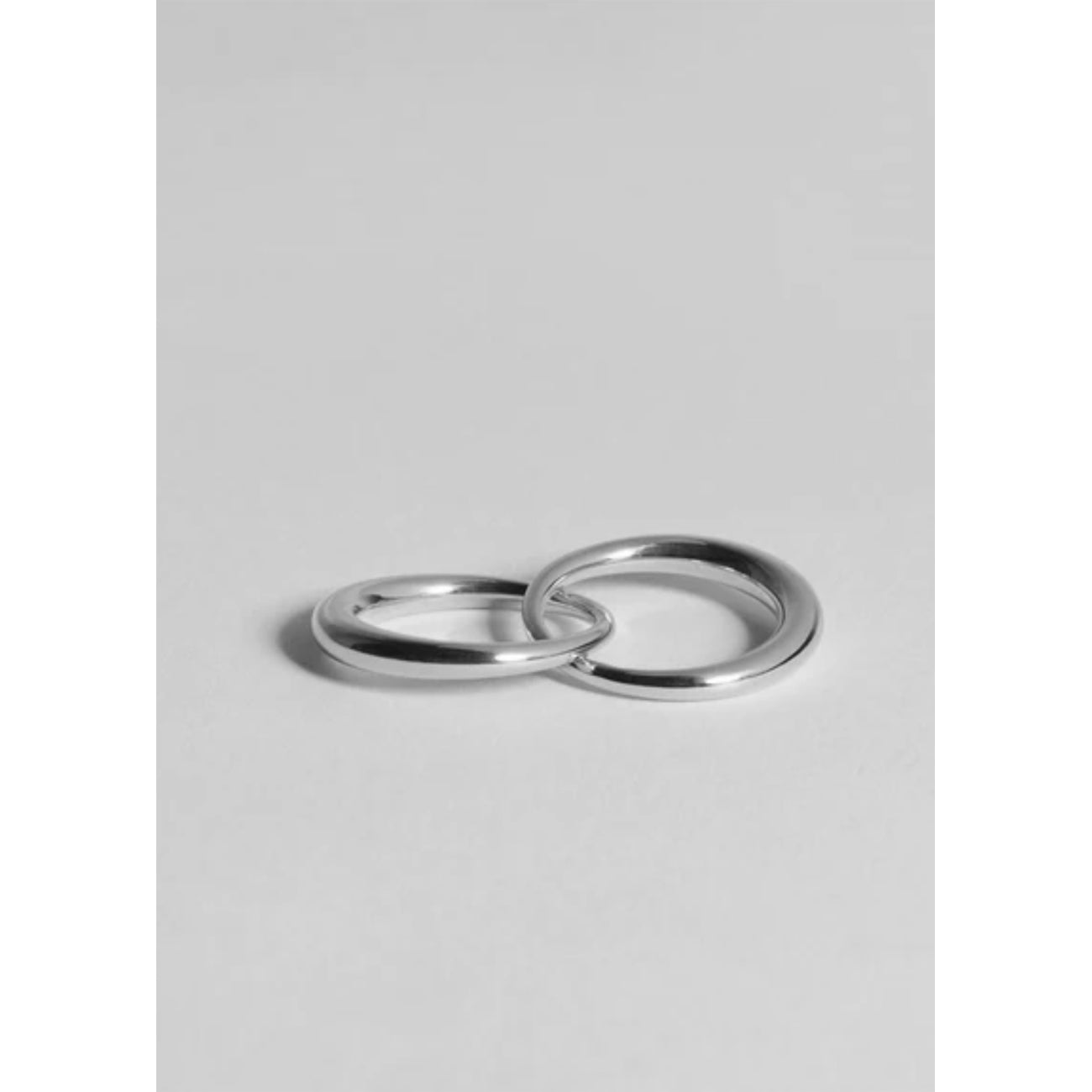 duo form ring in silver