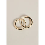 duo form ring in 14k gold