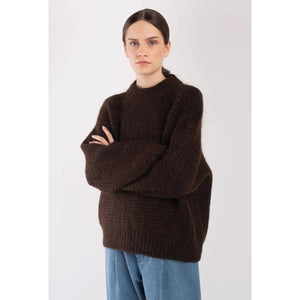 matta pullover in cocoa