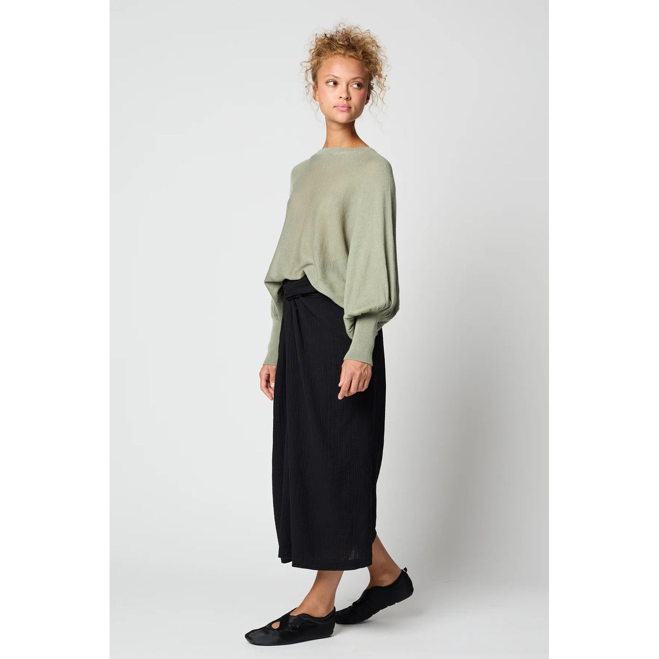 cecilia top in sage