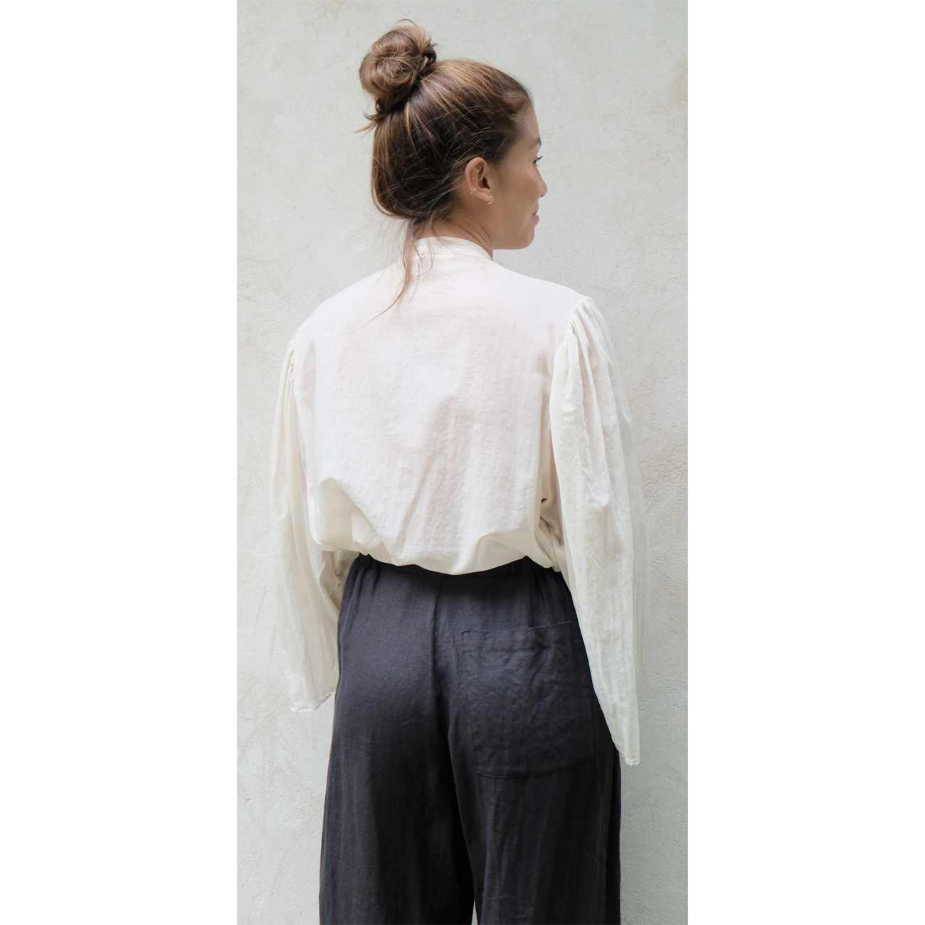 nèfle shirt in ecru