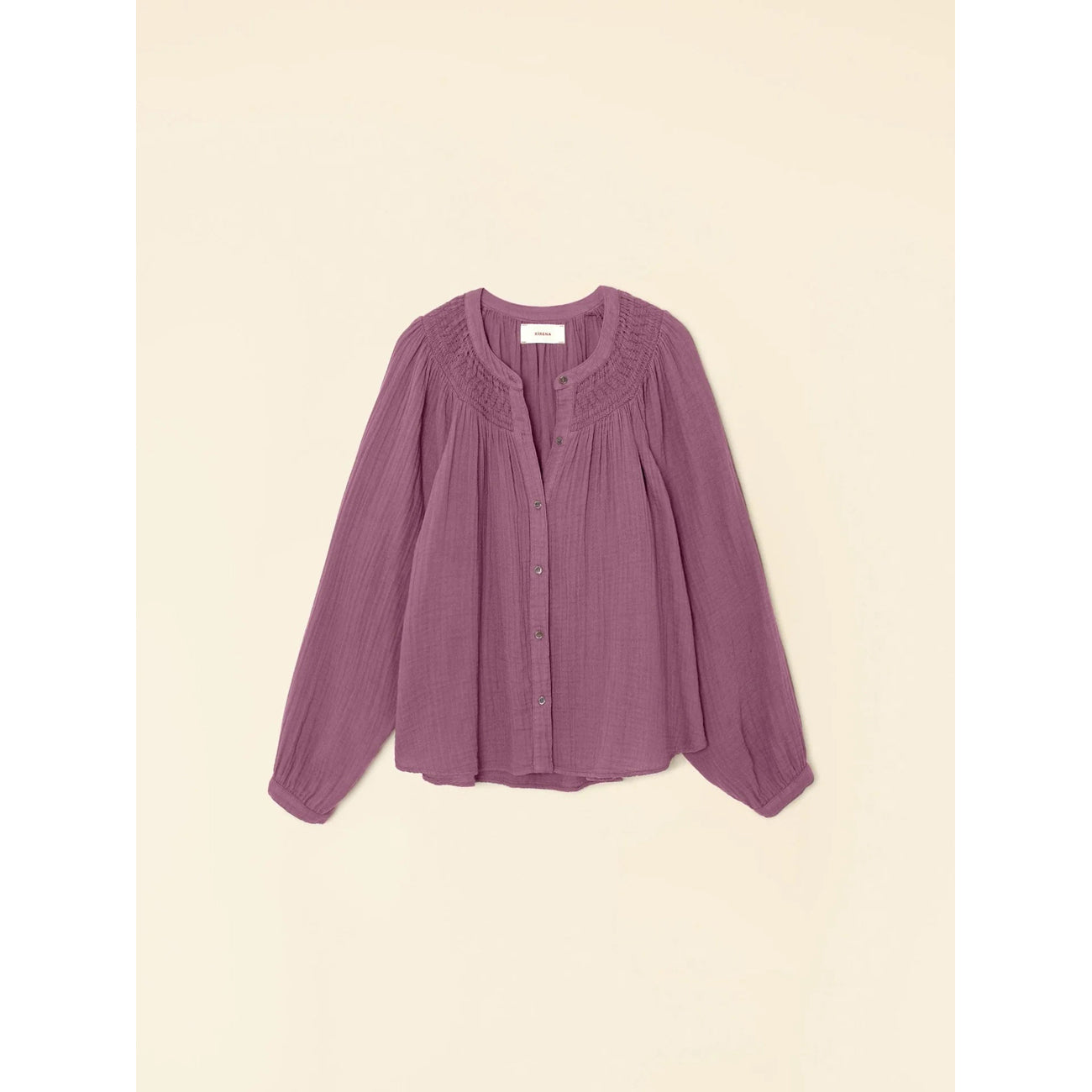 adelle shirt in plumlot