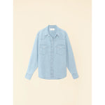 griffen shirt in dusty blue