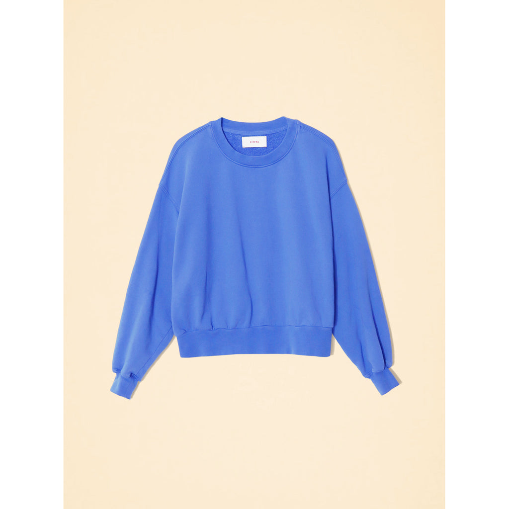 huxley sweatshirt in bold blue