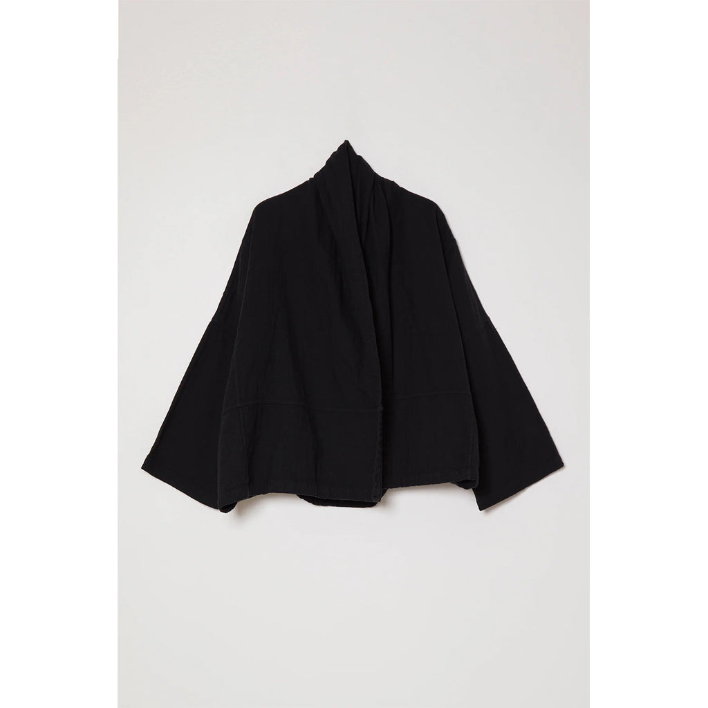 kimono jacket in black