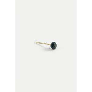 dark blue sapphire stud